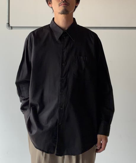 “Perry Ellis” black dress shirt