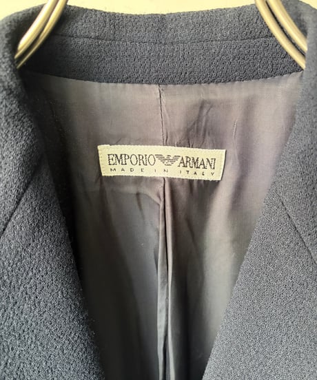 “Emporio Armani” polyester easy tailored jacket