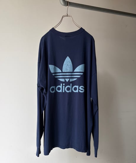 “adidas” Trefoil Logo Long Sleeve Tee