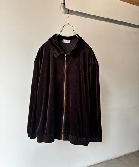 “teddi” velour swingtop jacket