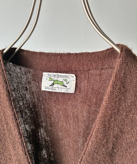 “The fox sweater JC penny” knit cardigan