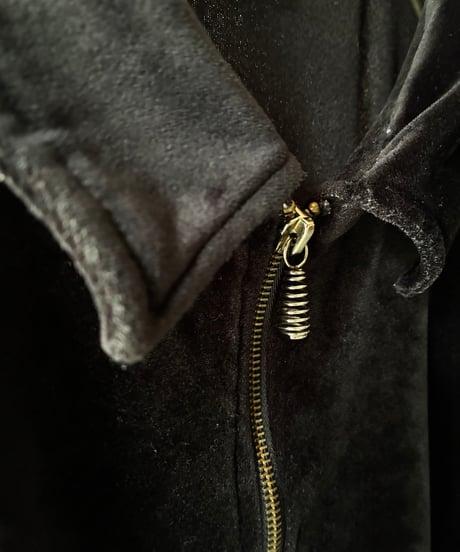 “teddi” velour swingtop jacket