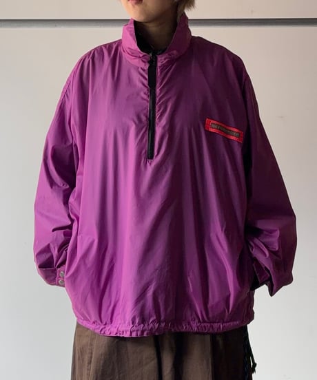 “Ocean Pacific” nylon reversible high neck pullover