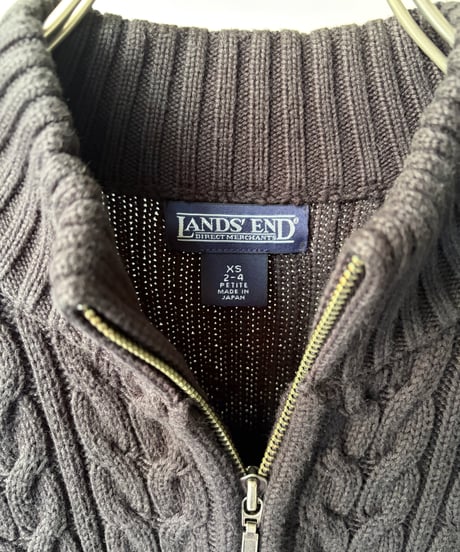 “LANDS’ END” cotton drivers knit