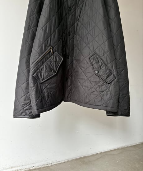 “Barbour” stand collar quilting jacket