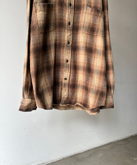 “St John’s Bay” heavy flannel check shirt