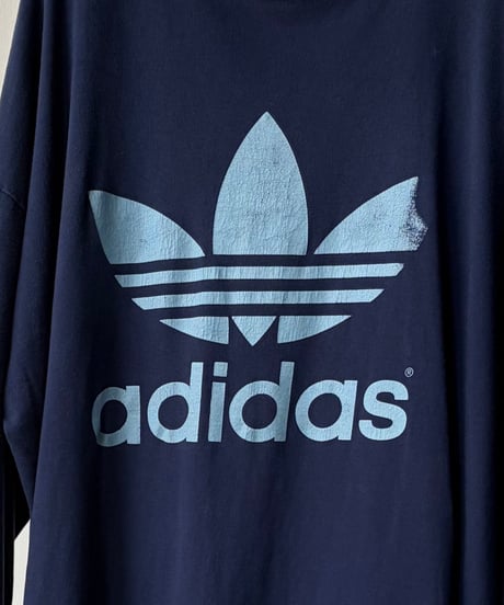 “adidas” Trefoil Logo Long Sleeve Tee