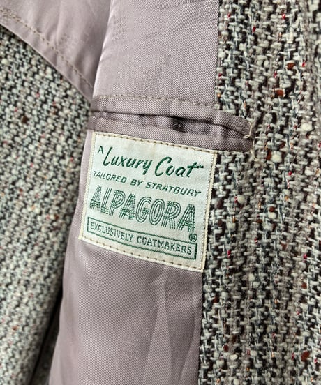 “Alpagora for The Globe Clothing Co.” tweed tailored jacket