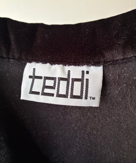 “teddi” velour swingtop jacket