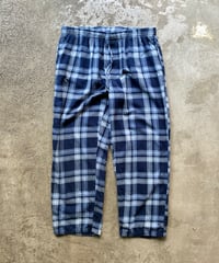 “LANDS’ END” flannel check pajama pants