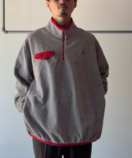 “Polo by Ralph Lauren” fleece high neck pullover