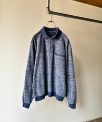 “John Blair” pile fabric polo shirt
