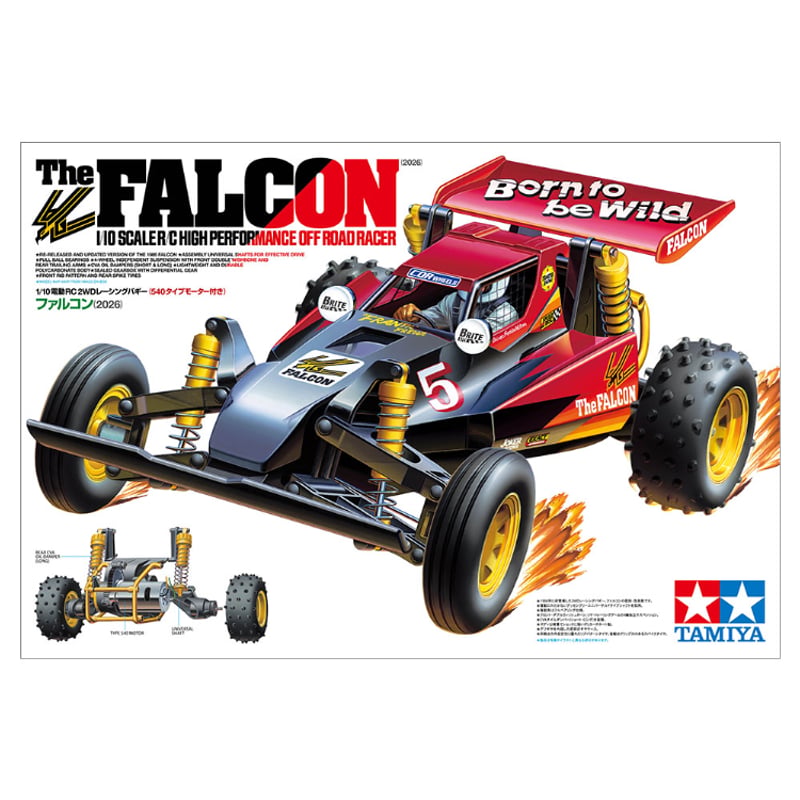 予約・特典付き】タミヤ 1/10RC ファルコン（2026）組み立てキット