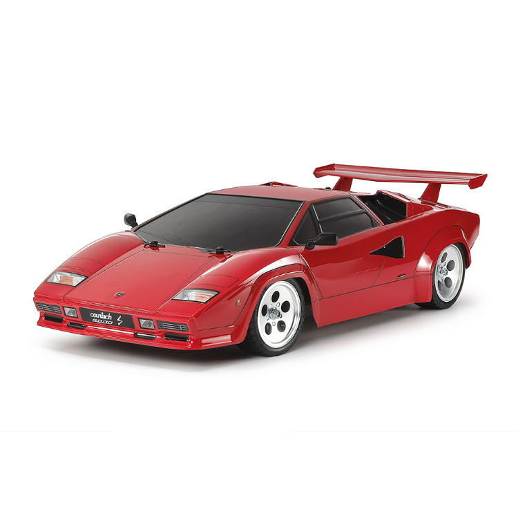 タミヤラジコン　TT01シャーシカウンタックボディ　プロポ、LED付き 予約・特典付き】タミヤ 1/10RC ランボルギーニ カウンタック 5000S