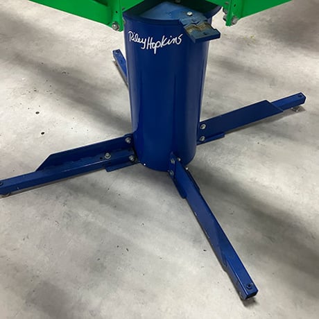 プリント機 RILEY HOPKINS WIN 6色4テーブル【中古機材／現地引取限定】