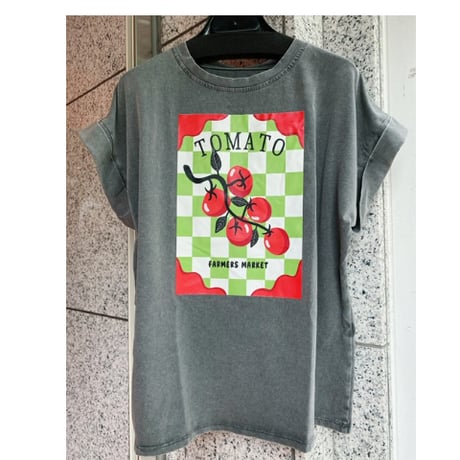 【XS〜Mサイズ】イタリアインポートTシャツ　トマト