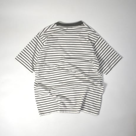 USED 90'S "JOCKEY" BORDER T-SHIRT