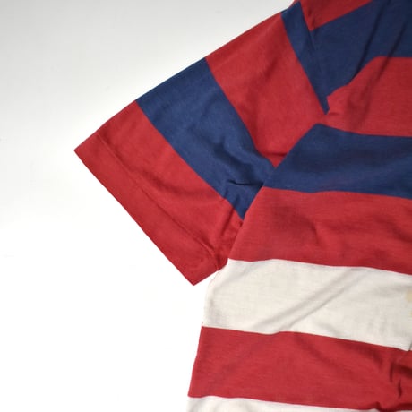 USED UNKNOWN MULTI BORDER T-shirt