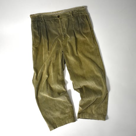 USED "NAUTICA" FADED CORDUROY 2-TUCK PANTS