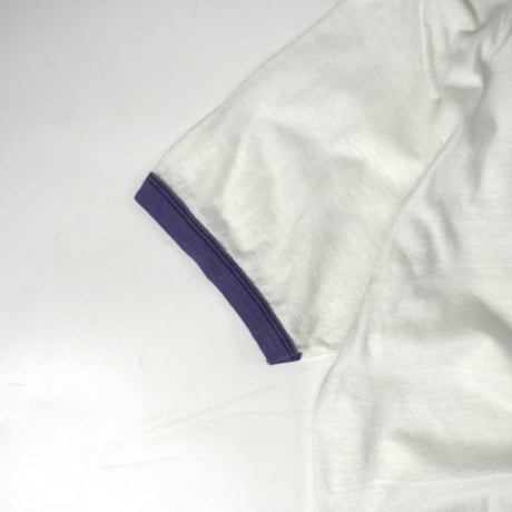 USED 70'S "AMERICAN KARATE STUDIOS" RINGER T-SHIRT