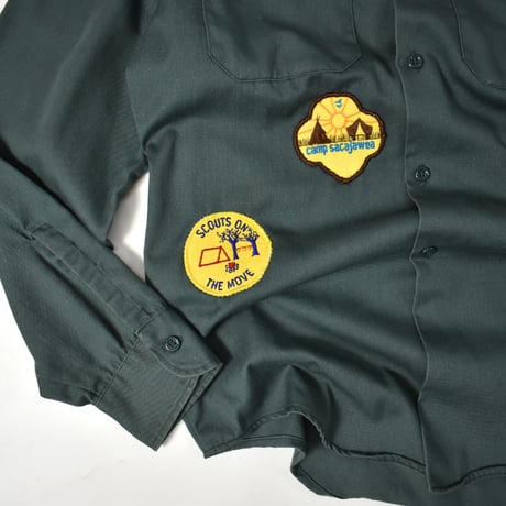 USED 70'S "BIC MAC" L/S SHIRT