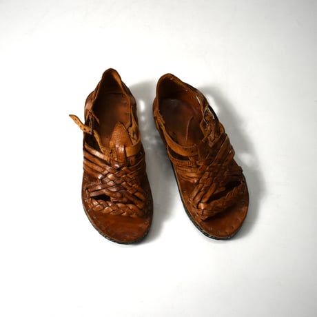 USED "HUARACHE" LEATHER SANDAL