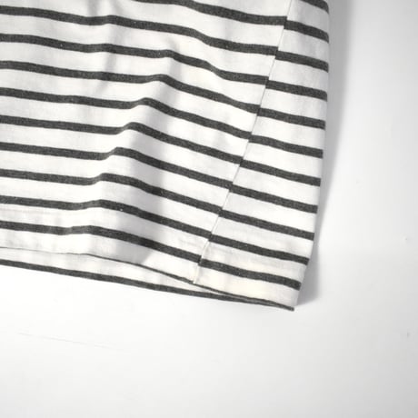 USED 90'S "JOCKEY" BORDER T-SHIRT