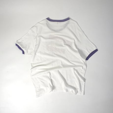USED 70'S "AMERICAN KARATE STUDIOS" RINGER T-SHIRT