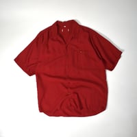USED UNKNOWN S/S OPEN COLLER SHIRT