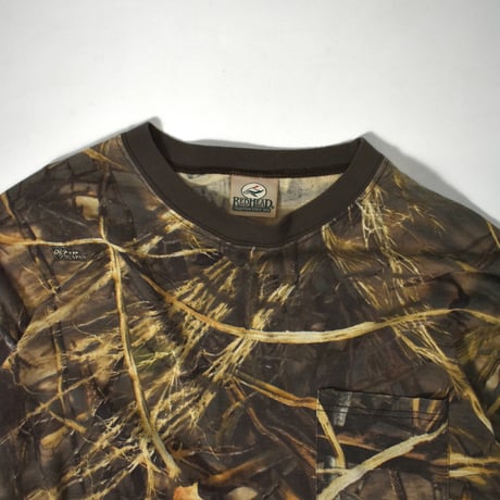 USED "RED HEAD" REALTREE CAMO L/S T-shirt