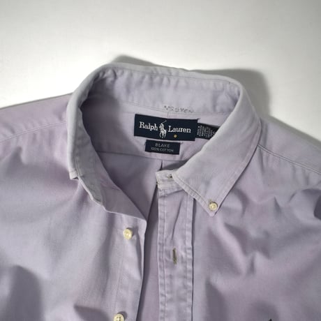 USED "RALPH LAUREN / BLAKE" COTTON L/S SHIRT
