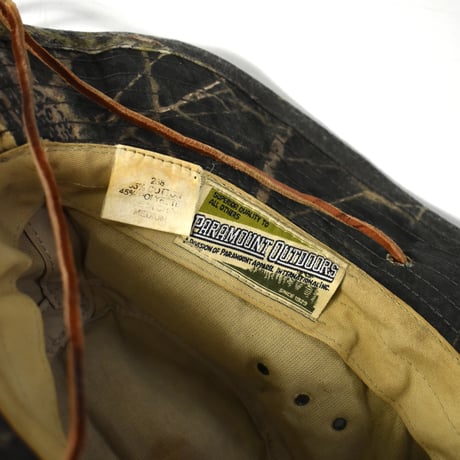 USED "PARAMOUNT OUTDOORS" CAMO HAT