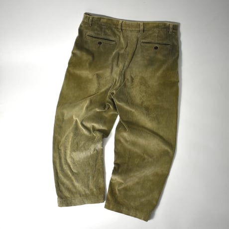 USED "NAUTICA" FADED CORDUROY 2-TUCK PANTS