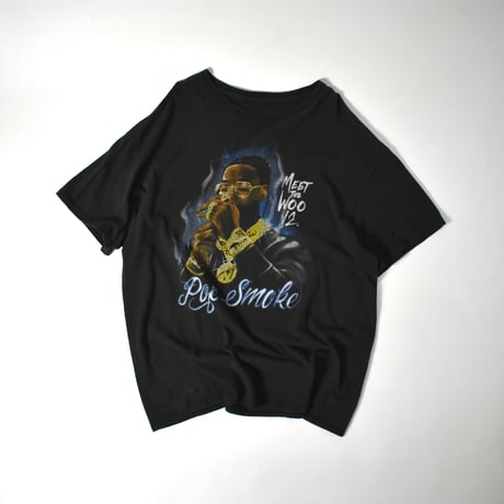 USED "POP SMOKE" MERCH S/S TEE