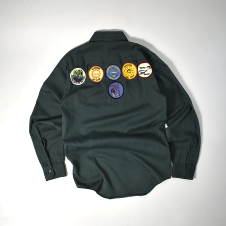 USED 70'S "BIC MAC" L/S SHIRT