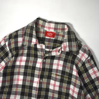 USED 70'S "MR. LEGGS" PLAID SHIRT