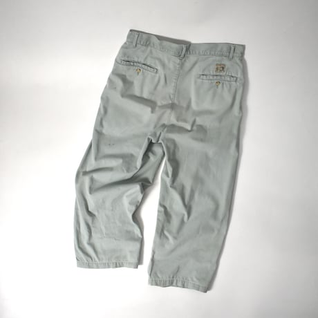 EARLY 90'S "POLO RALPH LAUREN" 2-TUCK CHINO PANTS