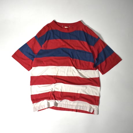 USED UNKNOWN MULTI BORDER T-shirt