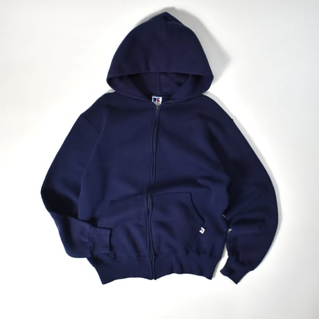USED 90'S "RUSSELL ATHLETIC" ZIP UP HOODIE