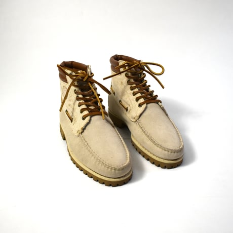 USED "TIMBERLAND / 7EYE CLASSIC LUG" MOCCASIN BOOTS