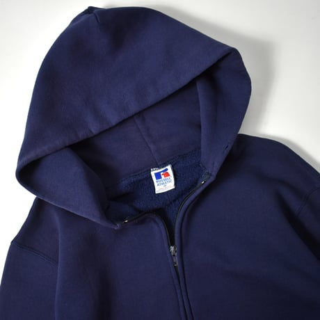 USED 90'S "RUSSELL ATHLETIC" ZIP UP HOODIE