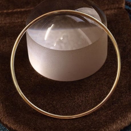 K18YG｜Round Closed Cuff 2㎜ー真円
