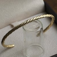 K18YG｜Rope Cuff 3.5㎜