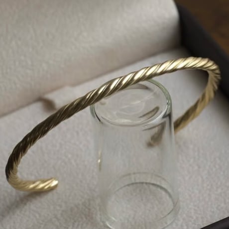 K18YG｜Rope Cuff 3.5㎜