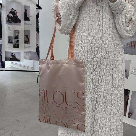 MILOUS ORIGINAL TOTE BAG｜PINK