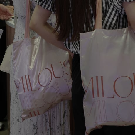 MILOUS ORIGINAL TOTE BAG｜PINK