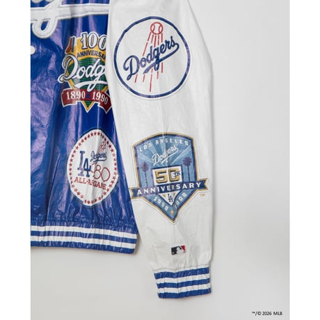APPLEBUM / “LA DODGERS” TYVEK STADIUM JACKET
