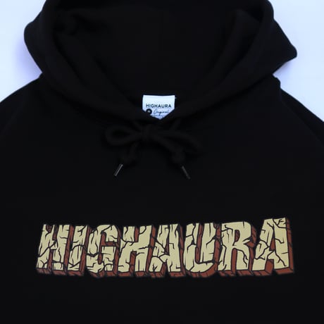 HIGH AURA / WOOD LOGO HOODIE(3colors)