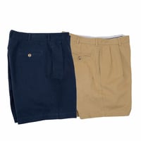 INTERBREED / Embroidered Tuck Shorts(2colors)