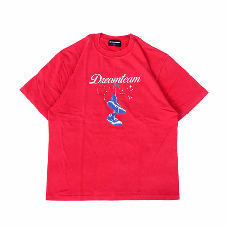 DREAM TEAM / Dream Team Hanging Sneakers Graphic Fade Wash Tee